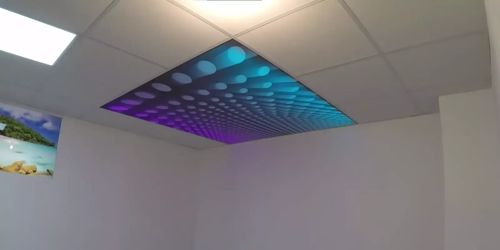 3D натяжной потолок для офиса — Киров, Советская, 85, фото 1